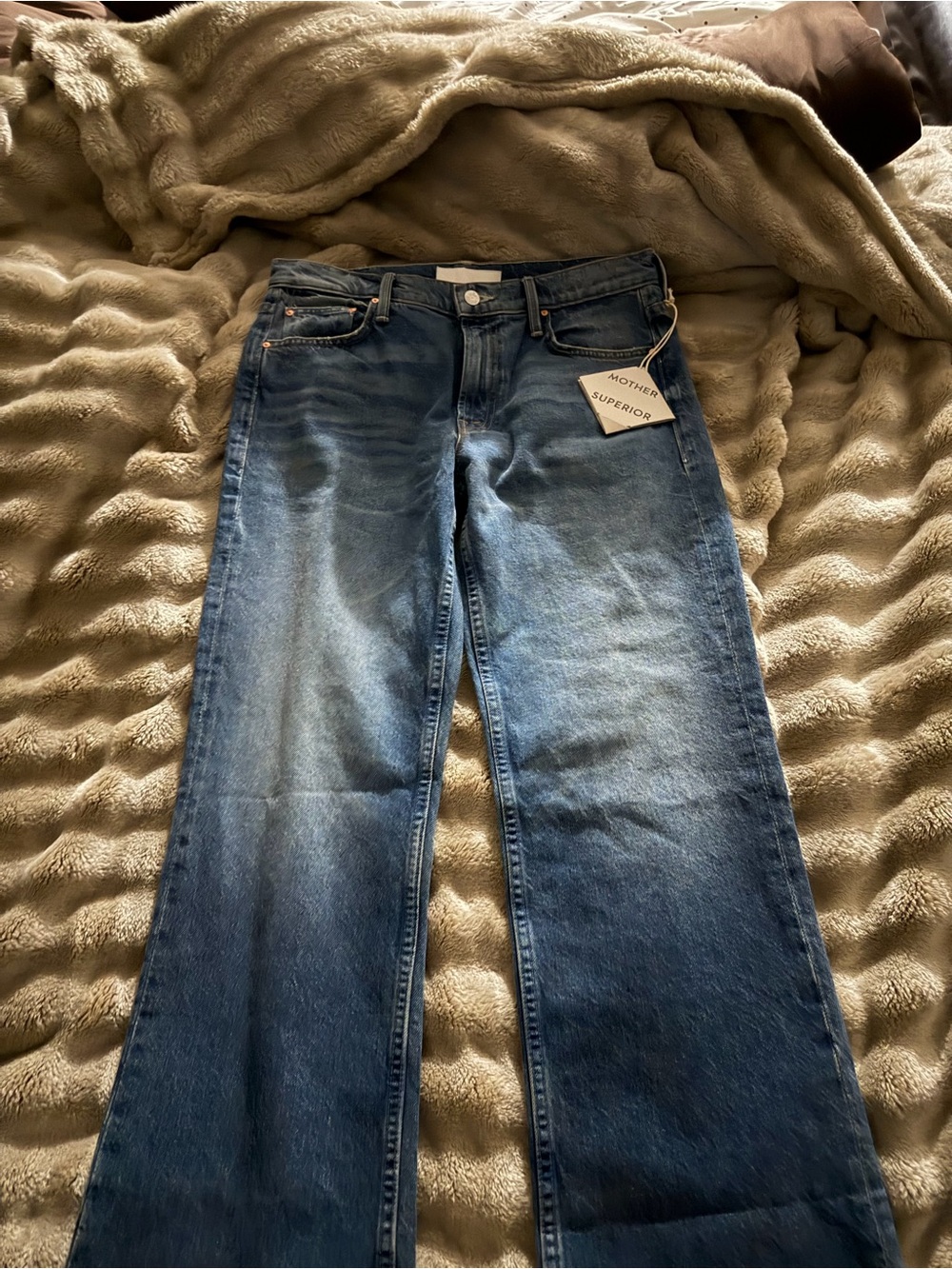 Mother Superior Dark Blue Women's Jeans